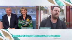 Danny Dyer This Morning EastEnders 25th anniversary Ruth Langsford Eamonn Holmes
