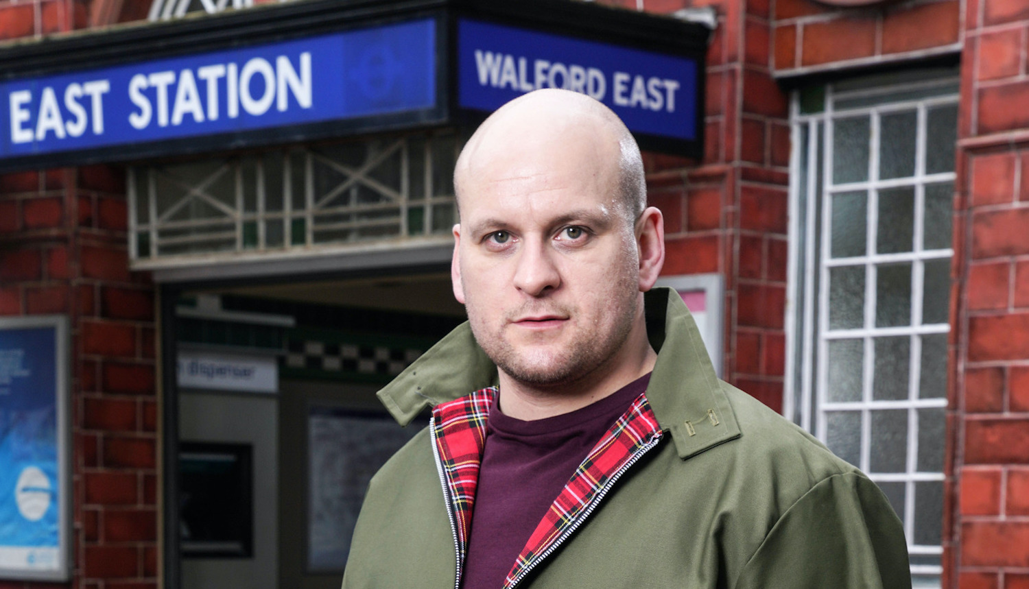 Stuart Highway standing outside Walford tube station