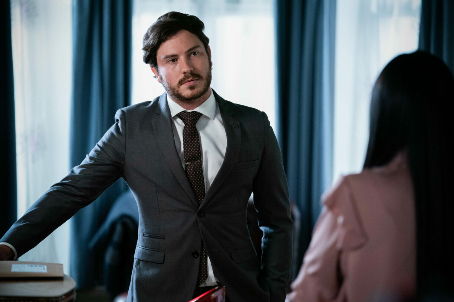 EastEnders Toby Alexander Smith Films Gray Atkins Dramatic Double Wedding