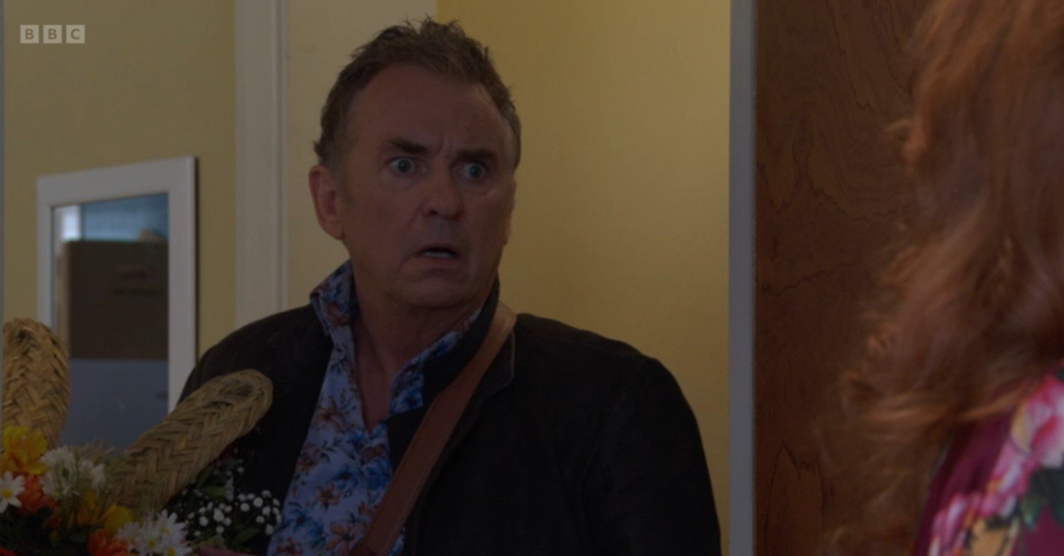 Alfie looks shocked 