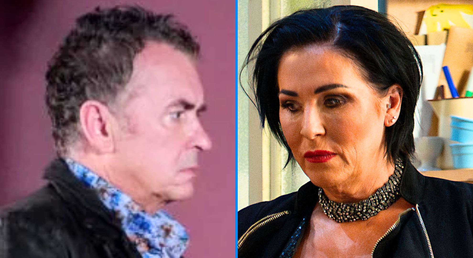 Alfie returns to face the music with Kat over his secret Zoe mission