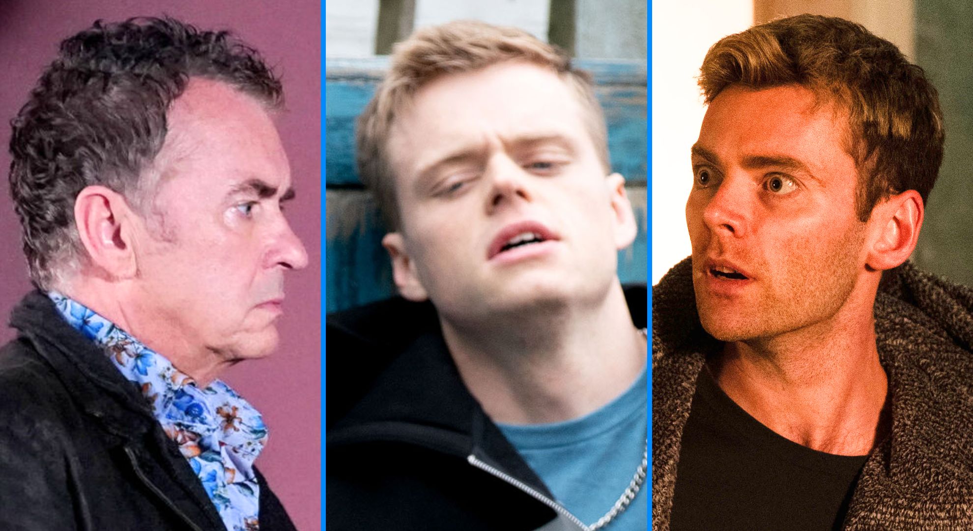 Alfie returns, and Oscar attacks Peter after a violent run-in with Mike