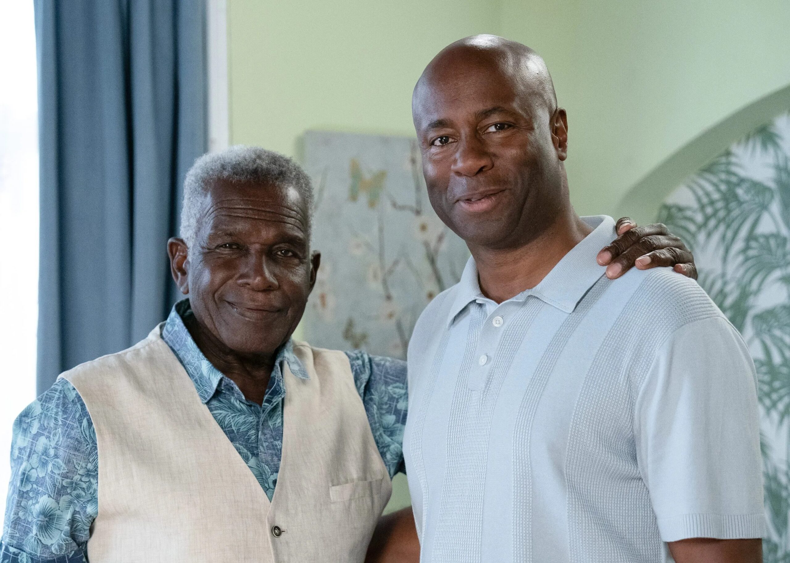 Anthony with father Patrick in EastEnders