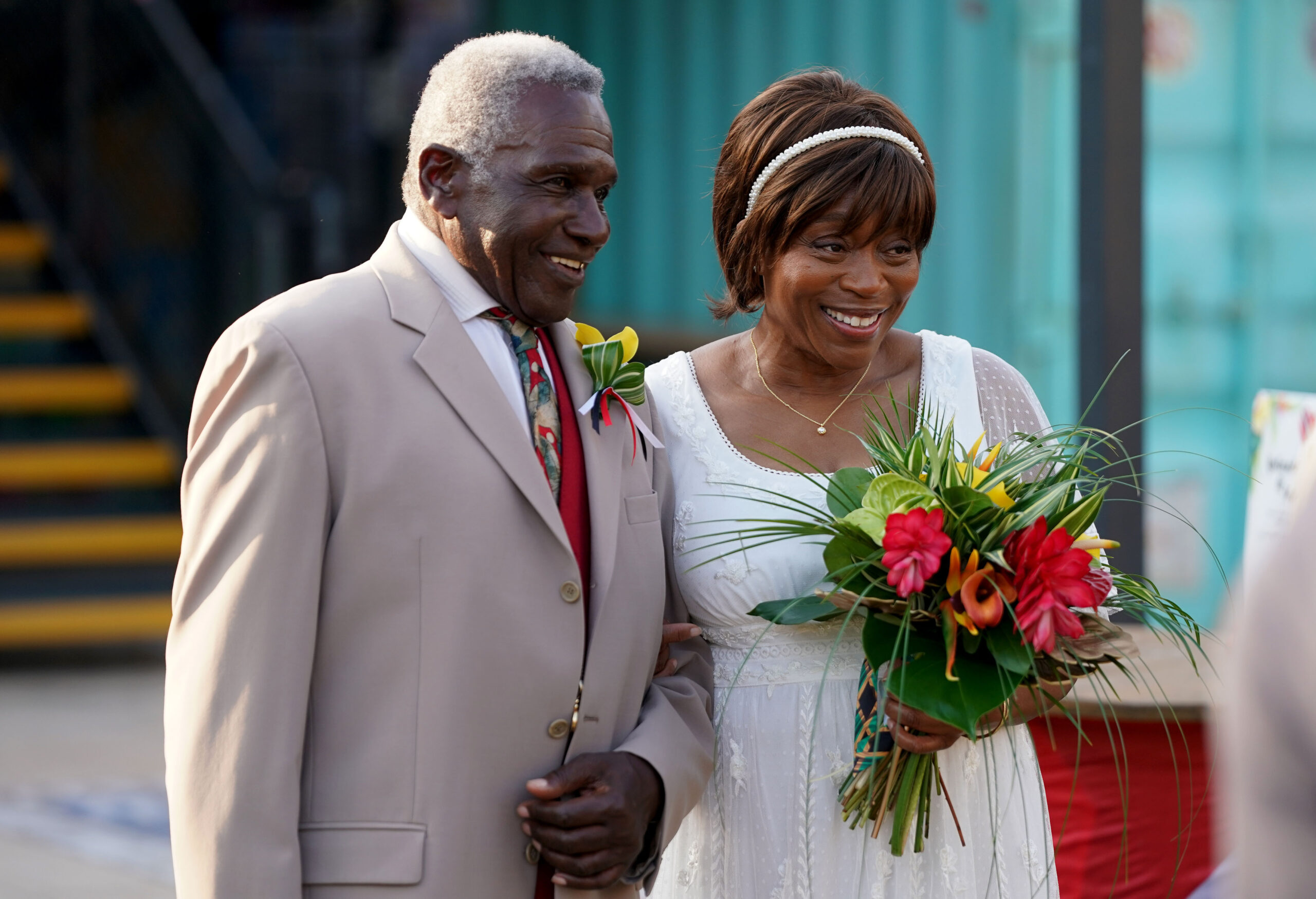 Yolande and Patrick get married