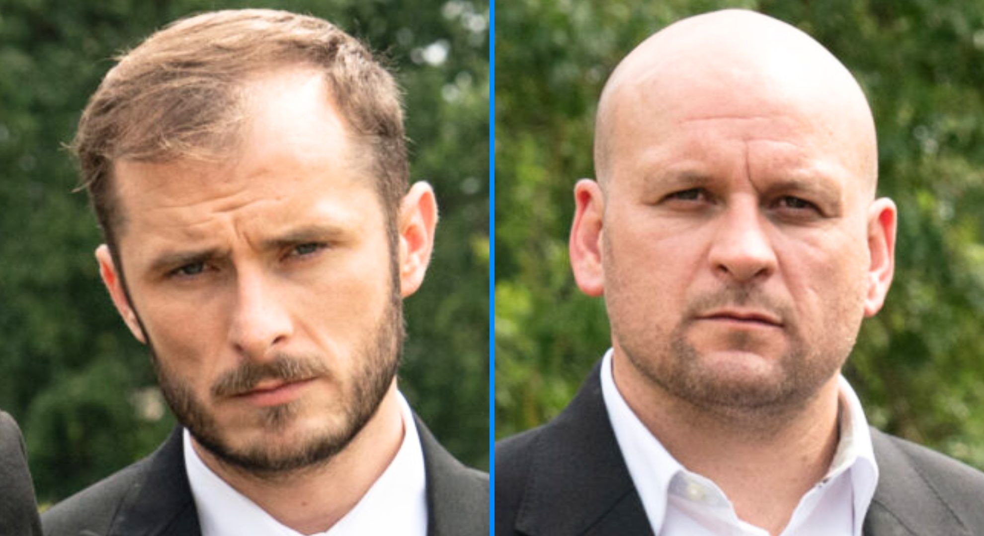 First look as Ben Mitchell and Stuart Highway return for family funeral... but who's dead?