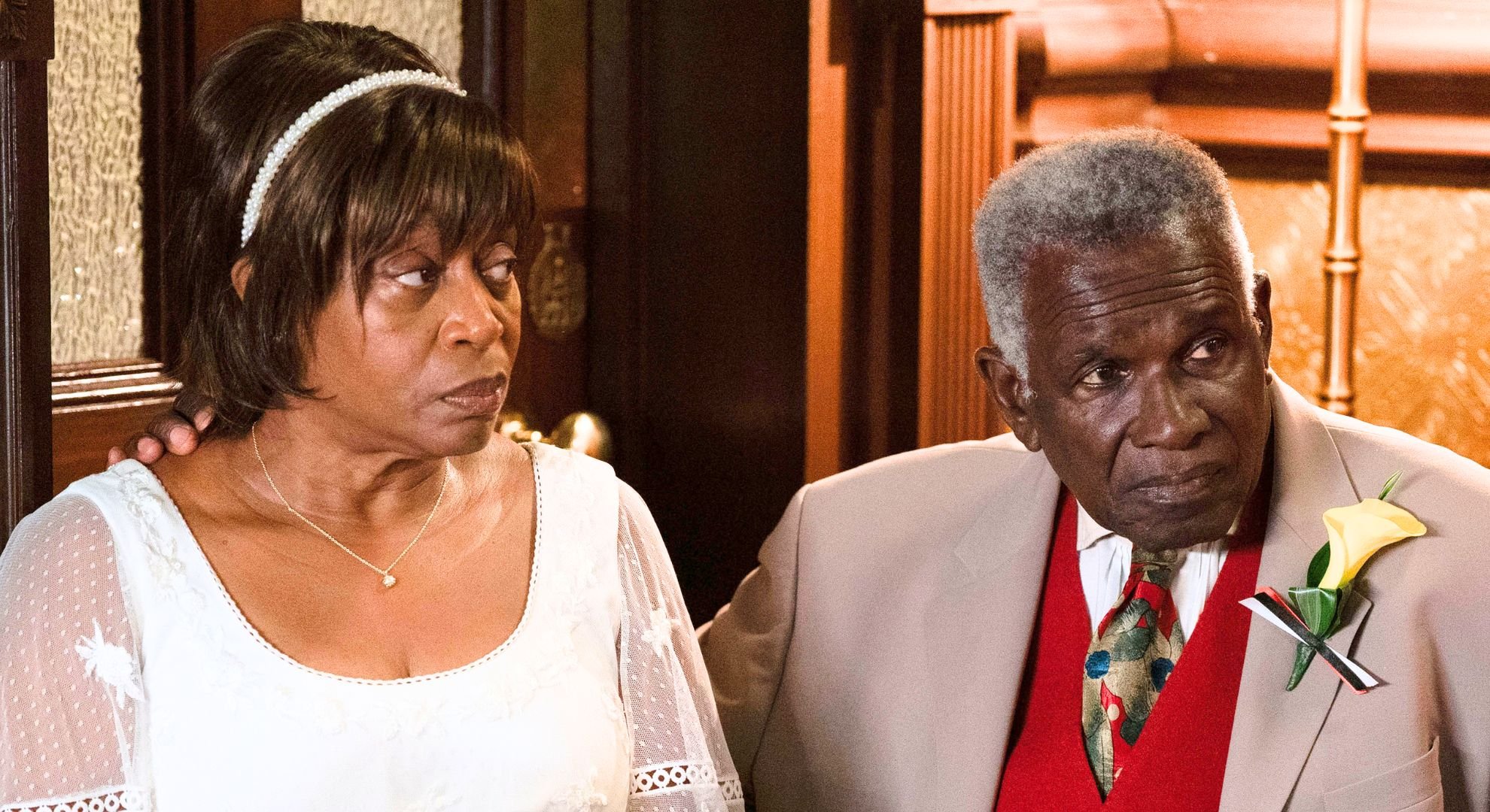 Patrick and Yolande's wedding day ends in tragedy