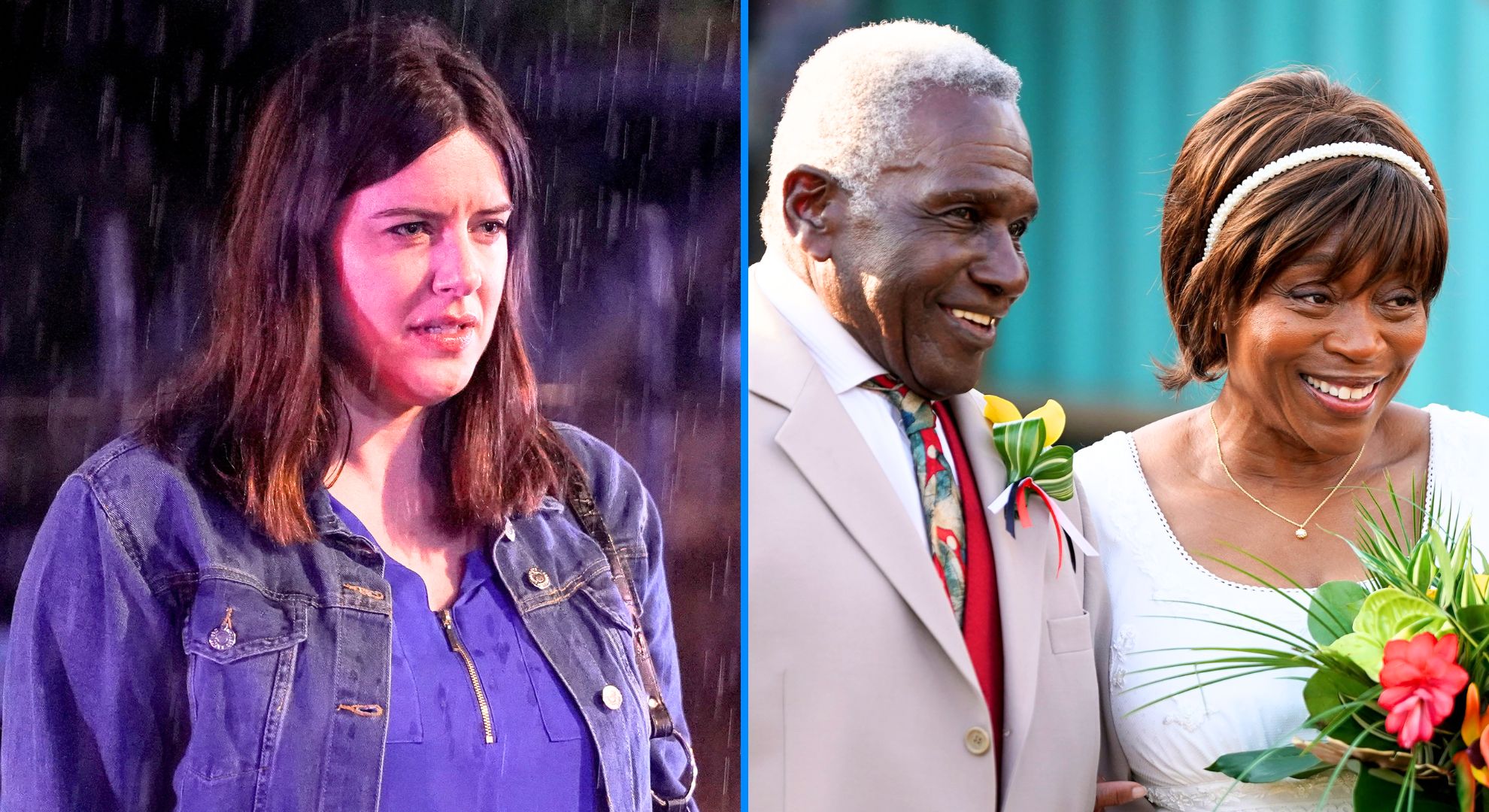 Zoe Slater returns on Patrick and Yolande's wedding day