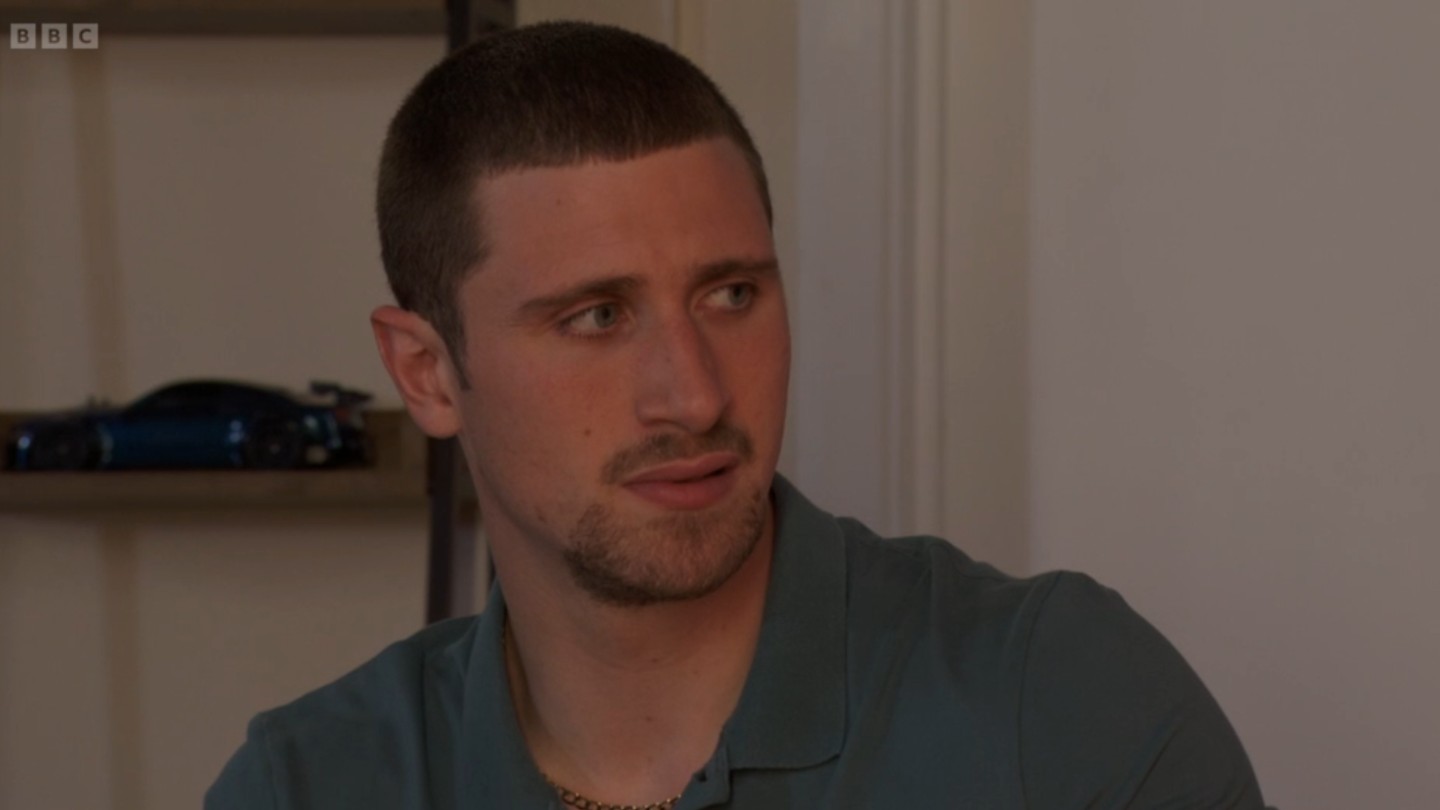 Harry looks conflicted on EastEnders