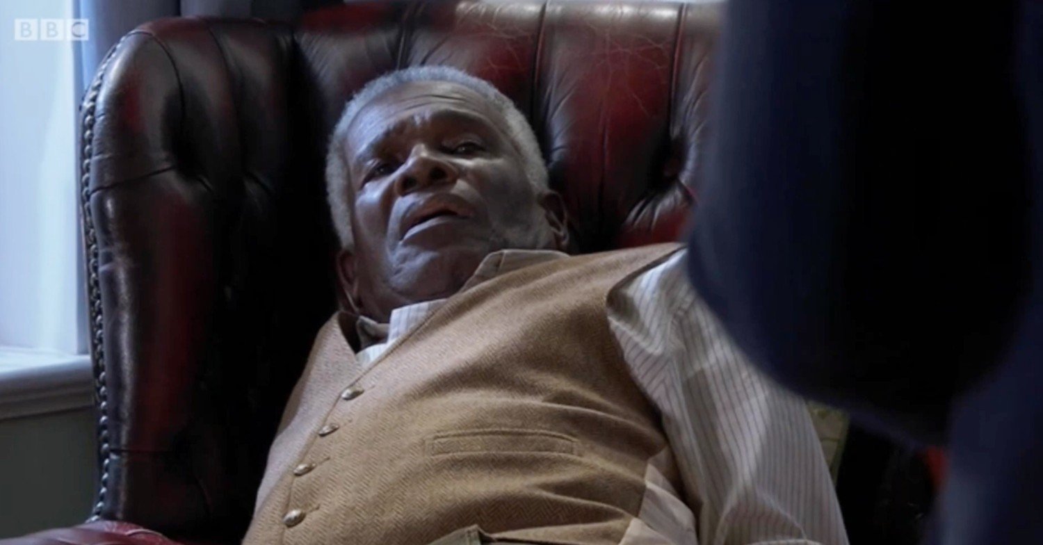 Patrick suffering a stroke on EastEnders
