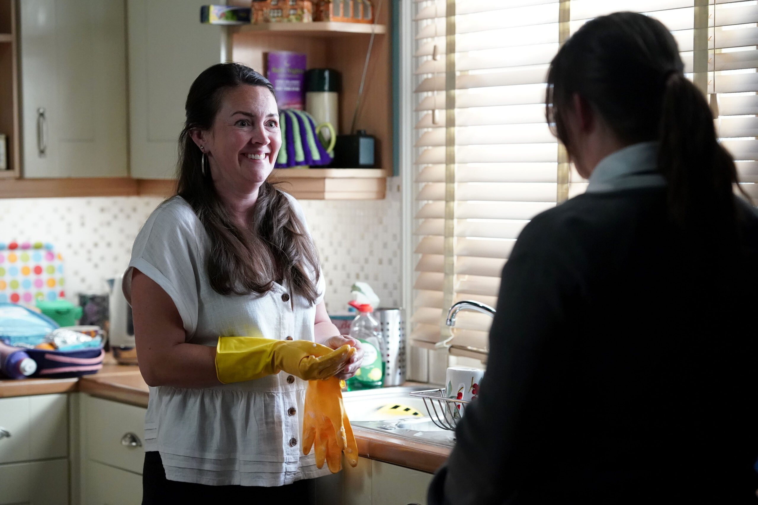 Stacey talks to Lily on EastEnders