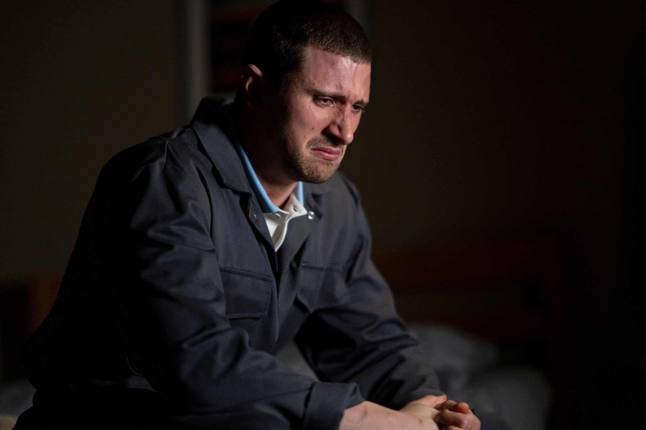 Harry is in despair in EastEnders