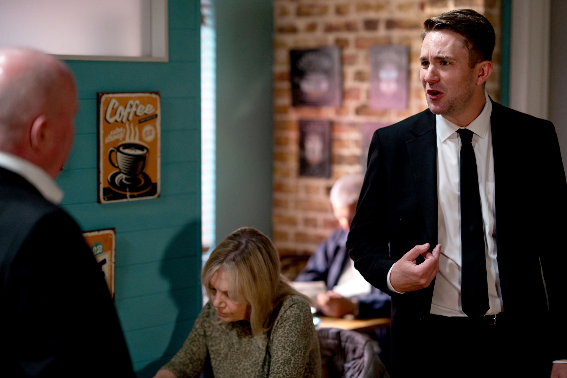 Callum fights back 