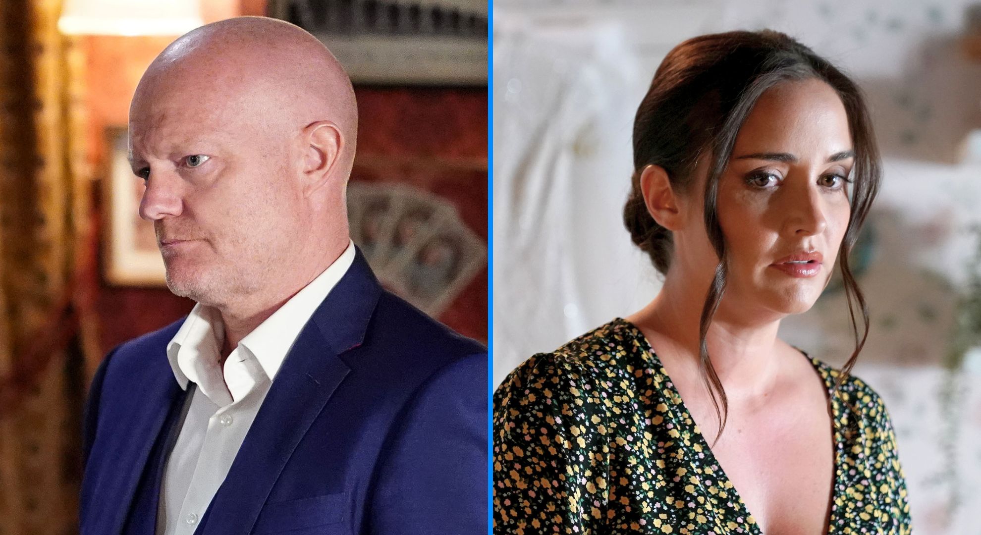 Max Branning crashes Lauren and Peter's surprise wedding