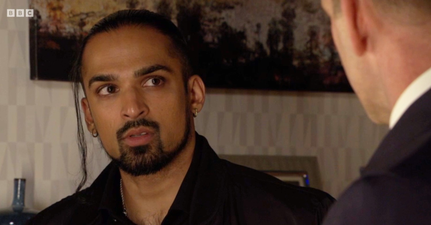 Ravi and Jack share a tense conversation