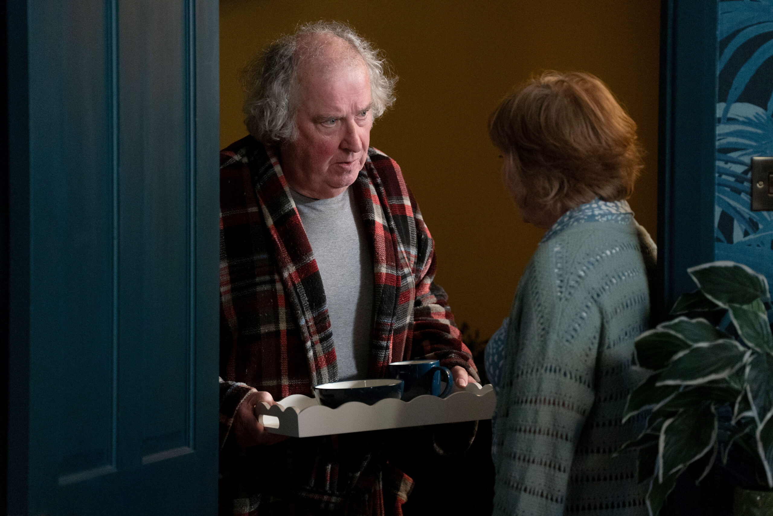 Nigel and Julie have a serious conversation on EastEnders