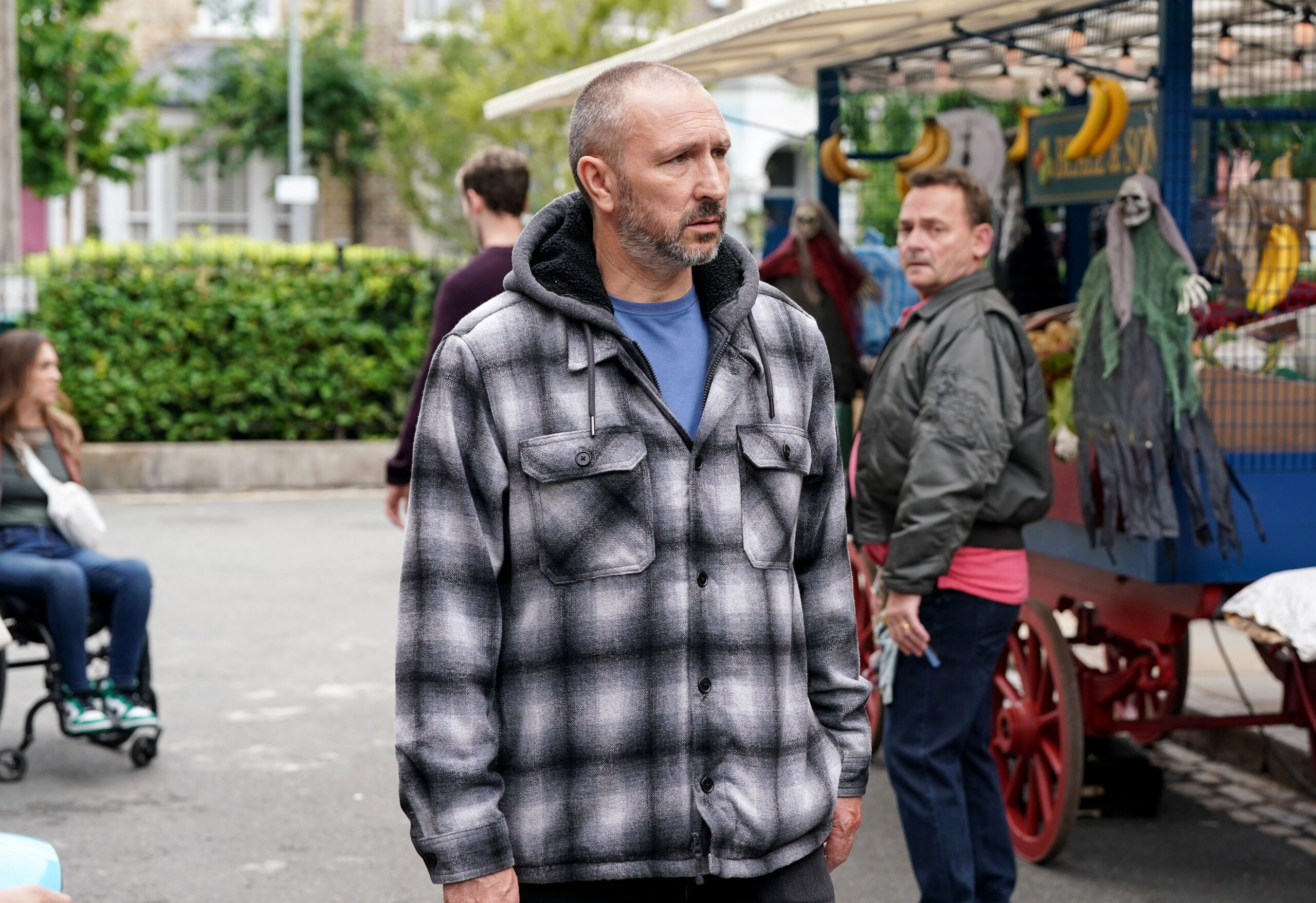 Ross looks sad in EastEnders