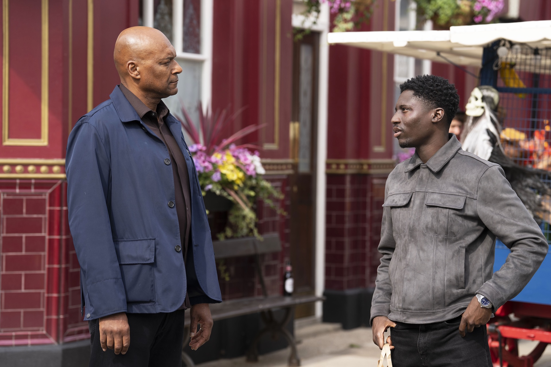 George questions Kojo 