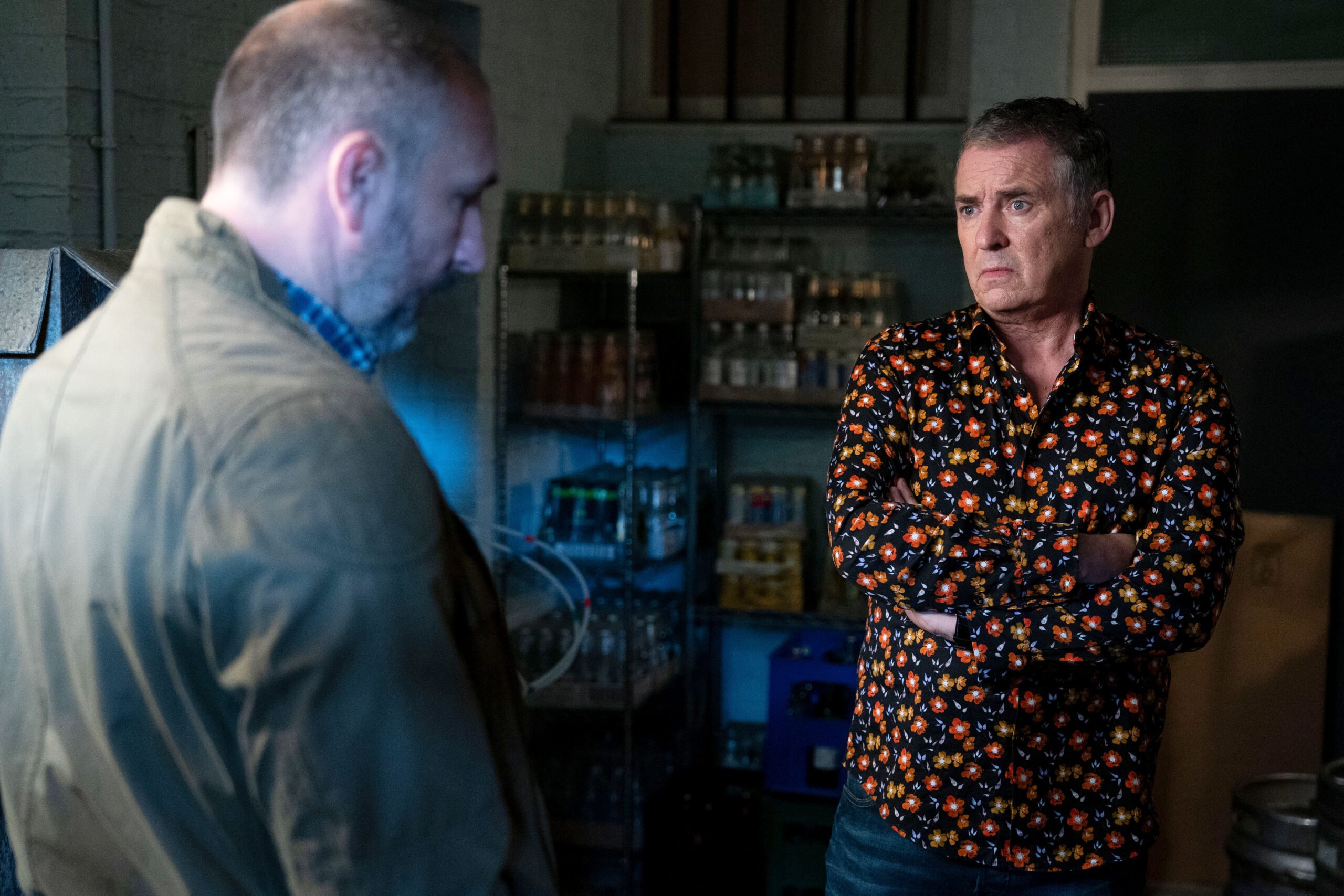 Ross talks to Alfie on EastEnders