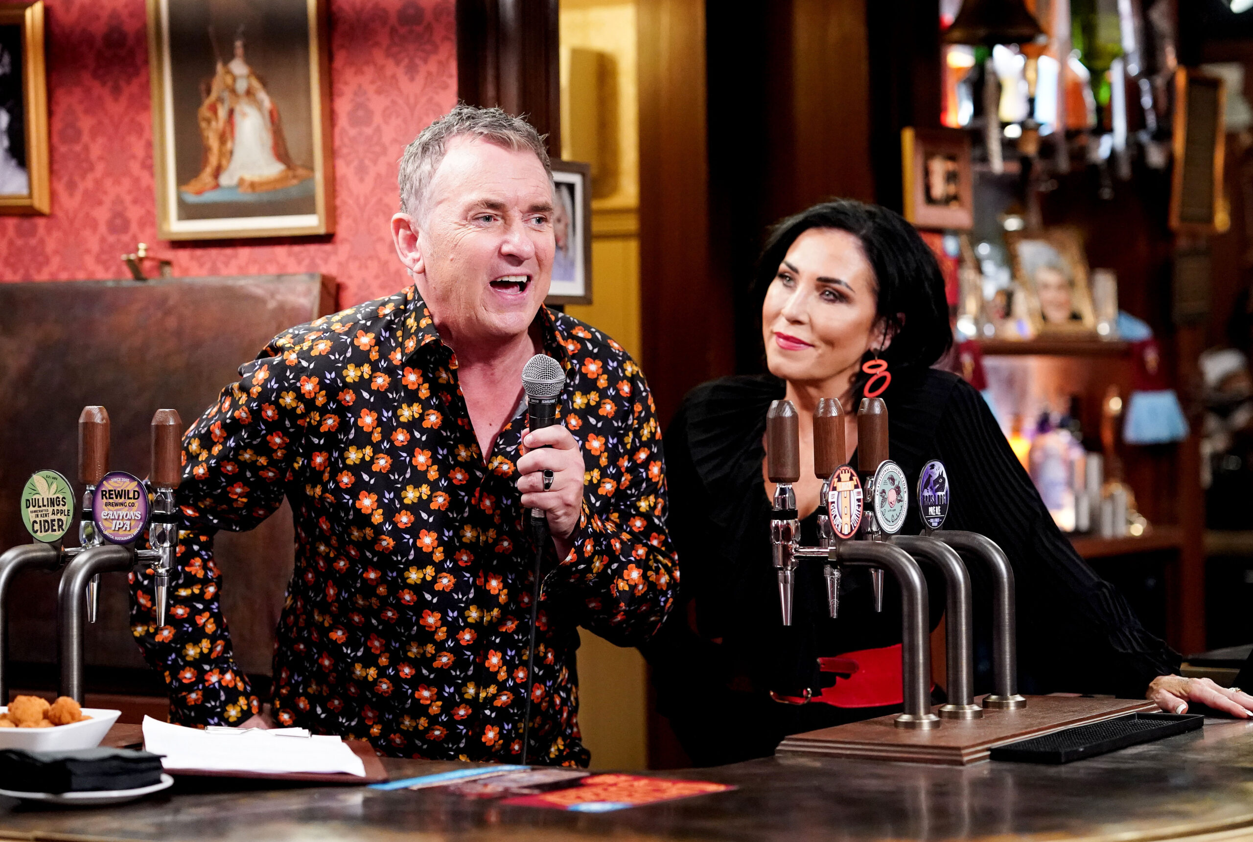 Kat and Alfie host Quiz Night at The Vic