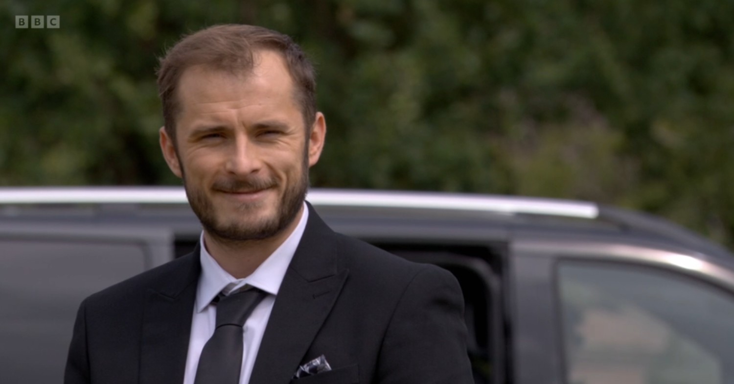 Ben smiling on EastEnders