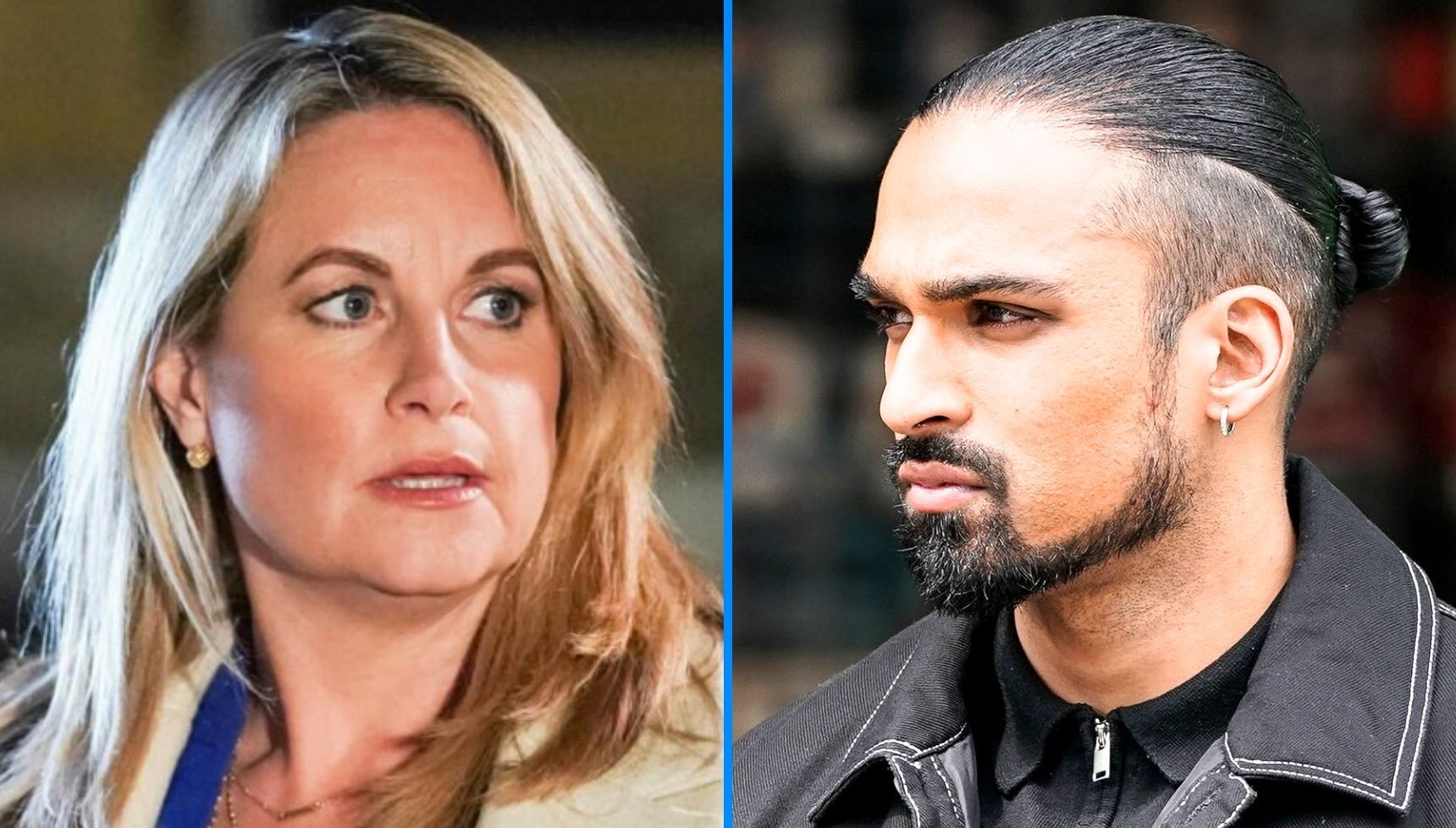 Sam Mitchell is Ravi and Okie's boss, EastEnders fans predict