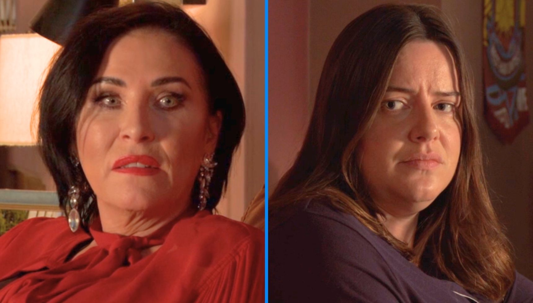 As Zoe admits the truth about her son, all hell breaks loose when Kat exposes her lies next week