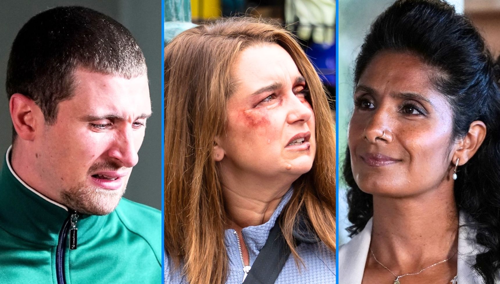 Harry's held hostage, Vicki's hospitalised and Suki's adopting
