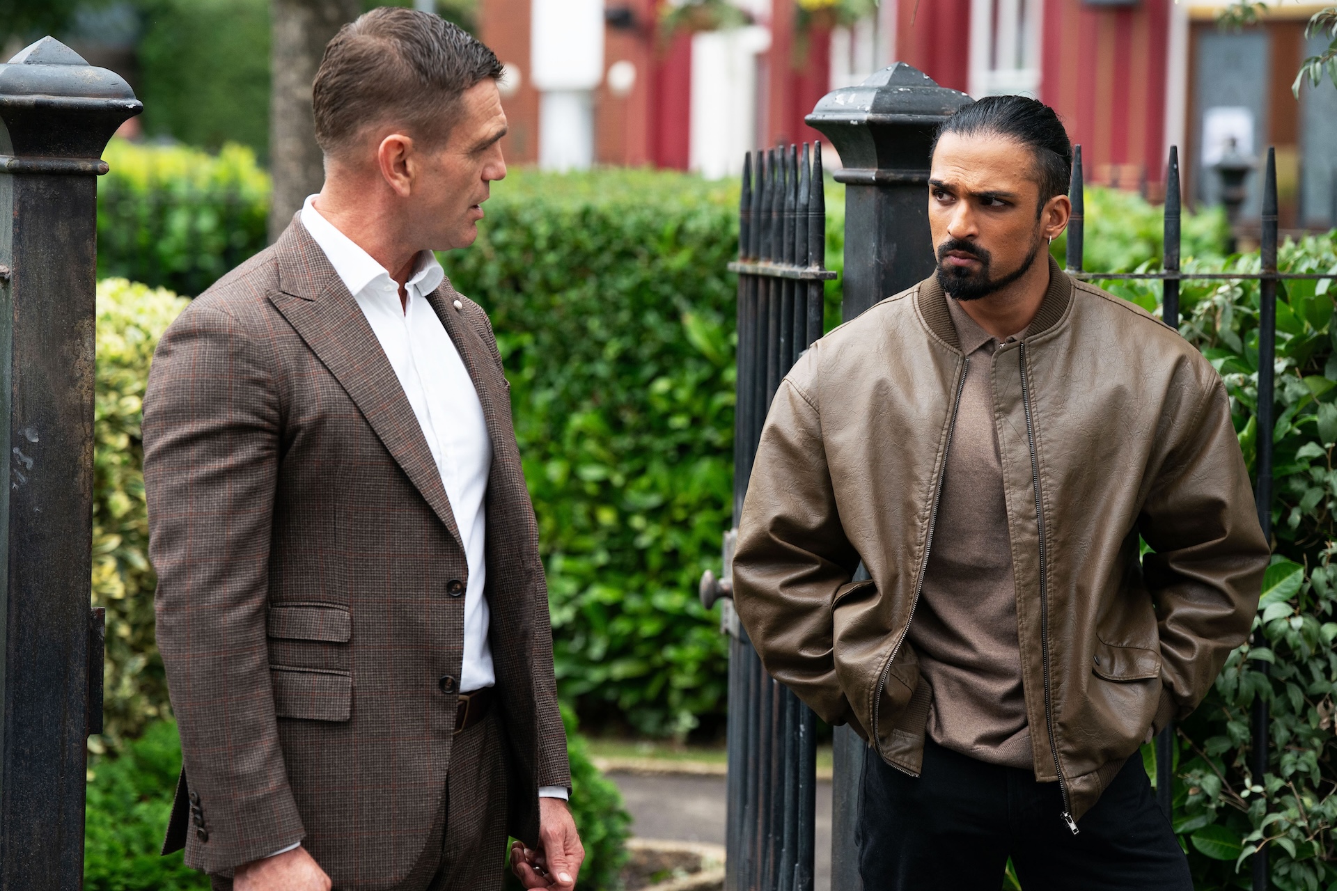 Ravi talks to Jack in EastEnders