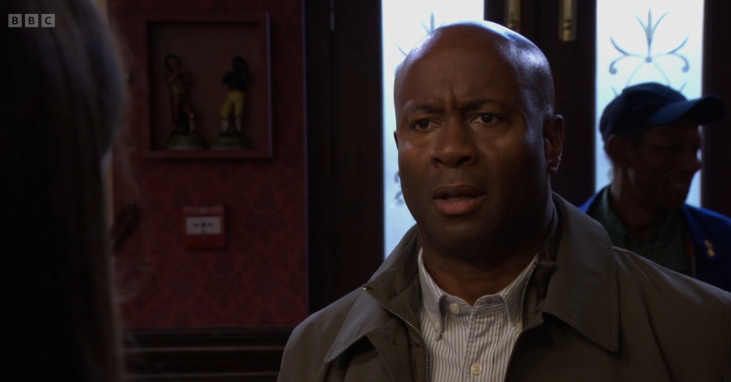 Anthony looks disappointed