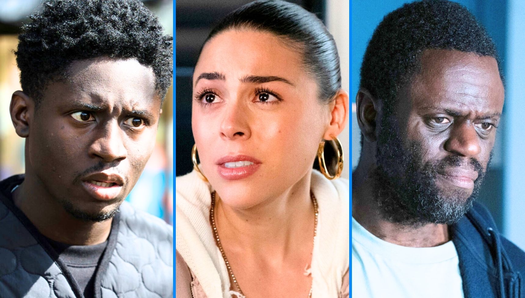 Knife horror as Okie's out for revenge, Priya kicks out Ravi, and Kojo faces return to Ghana