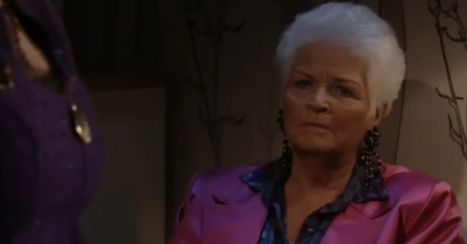 Pat talking to Peggy in 2016