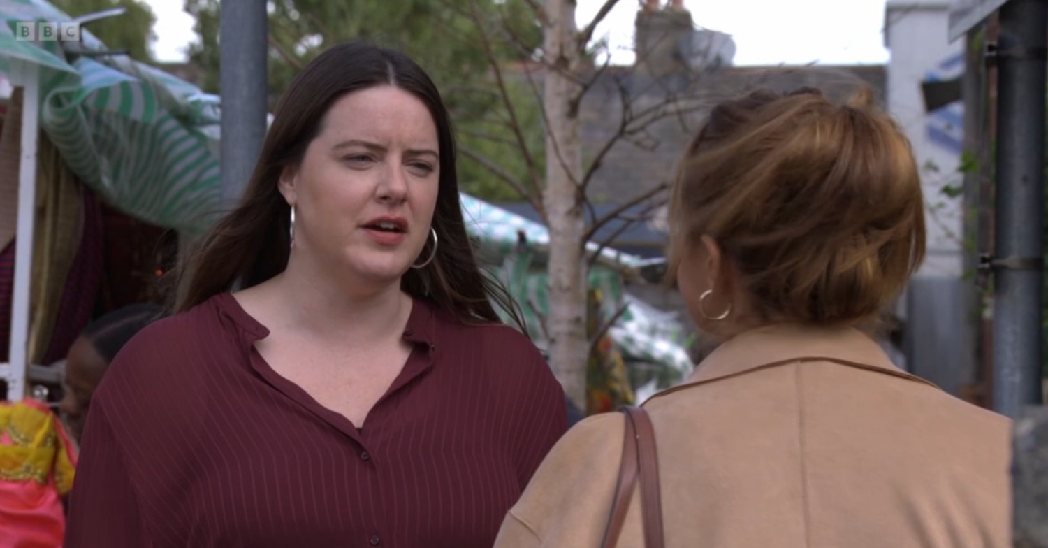 Zoe shouts at Vicki on EastEnders