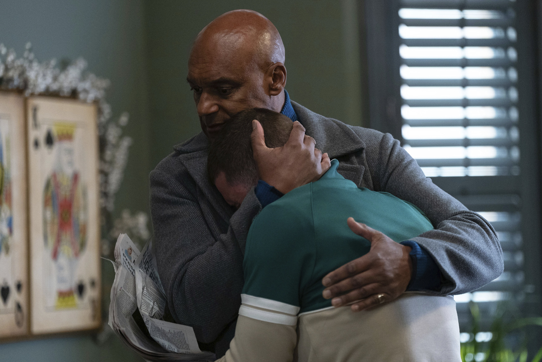 George comforts Harry