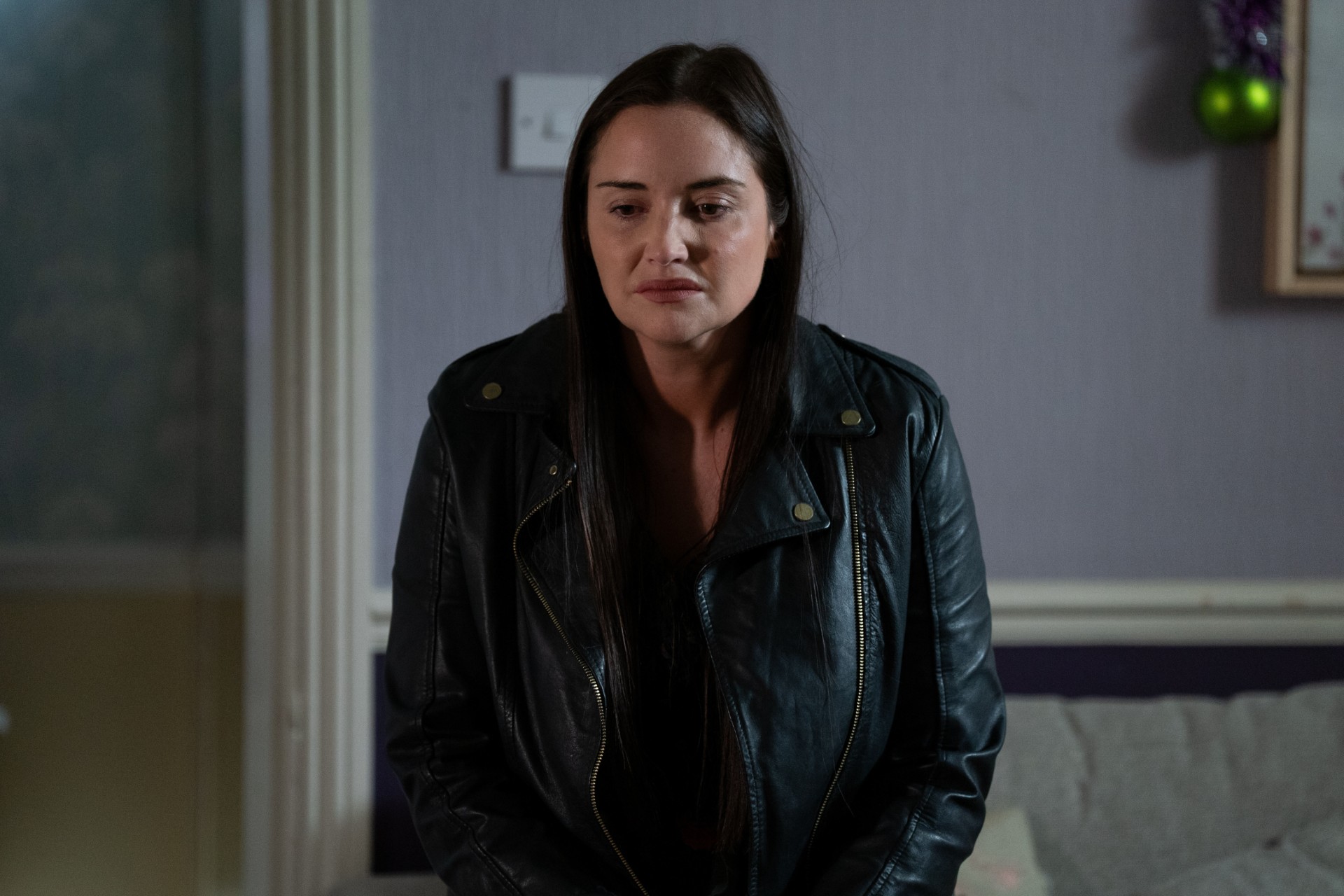 Lauren crying on EastEnders