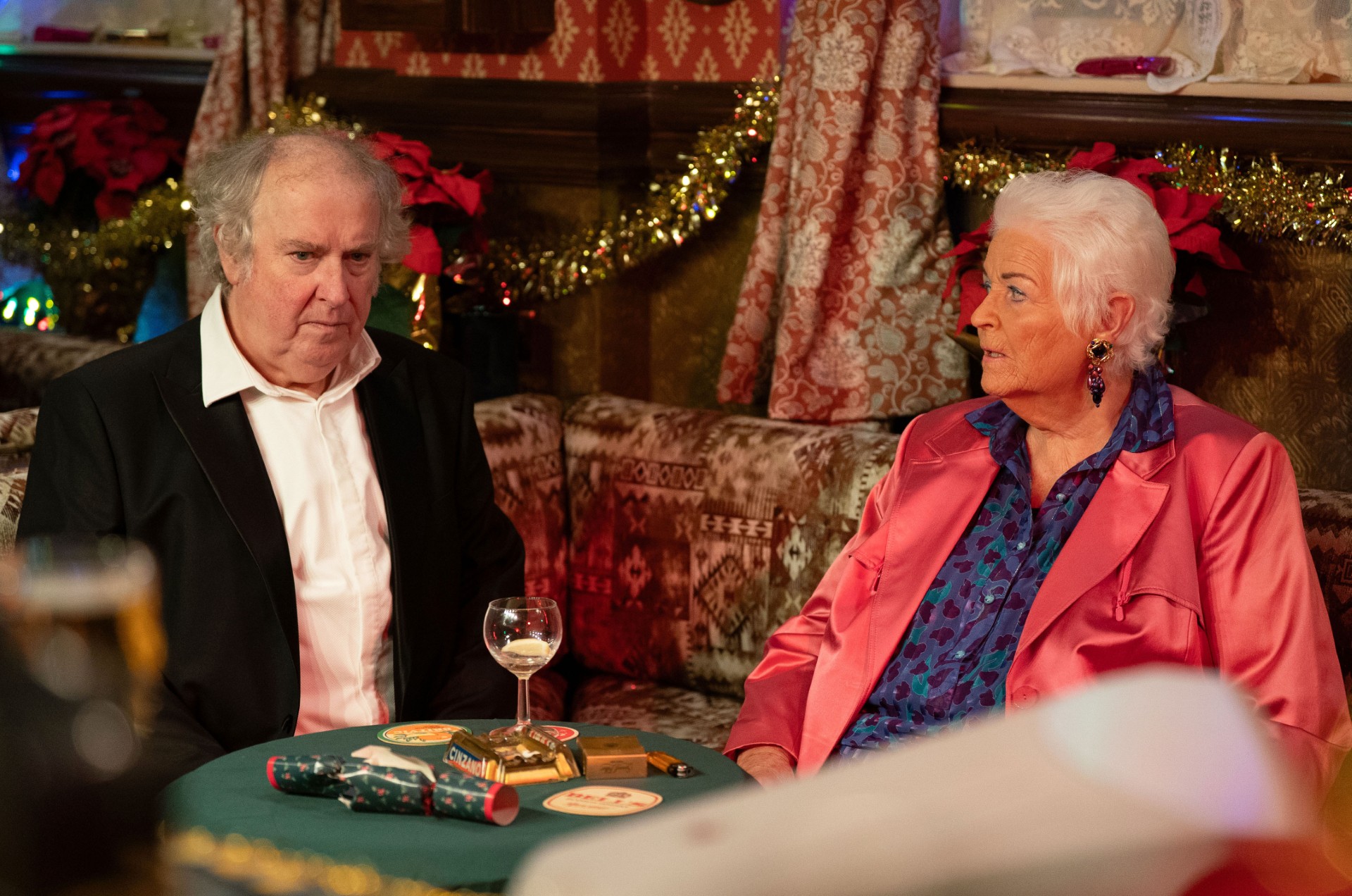 Barry talks to Pat on EastEnders