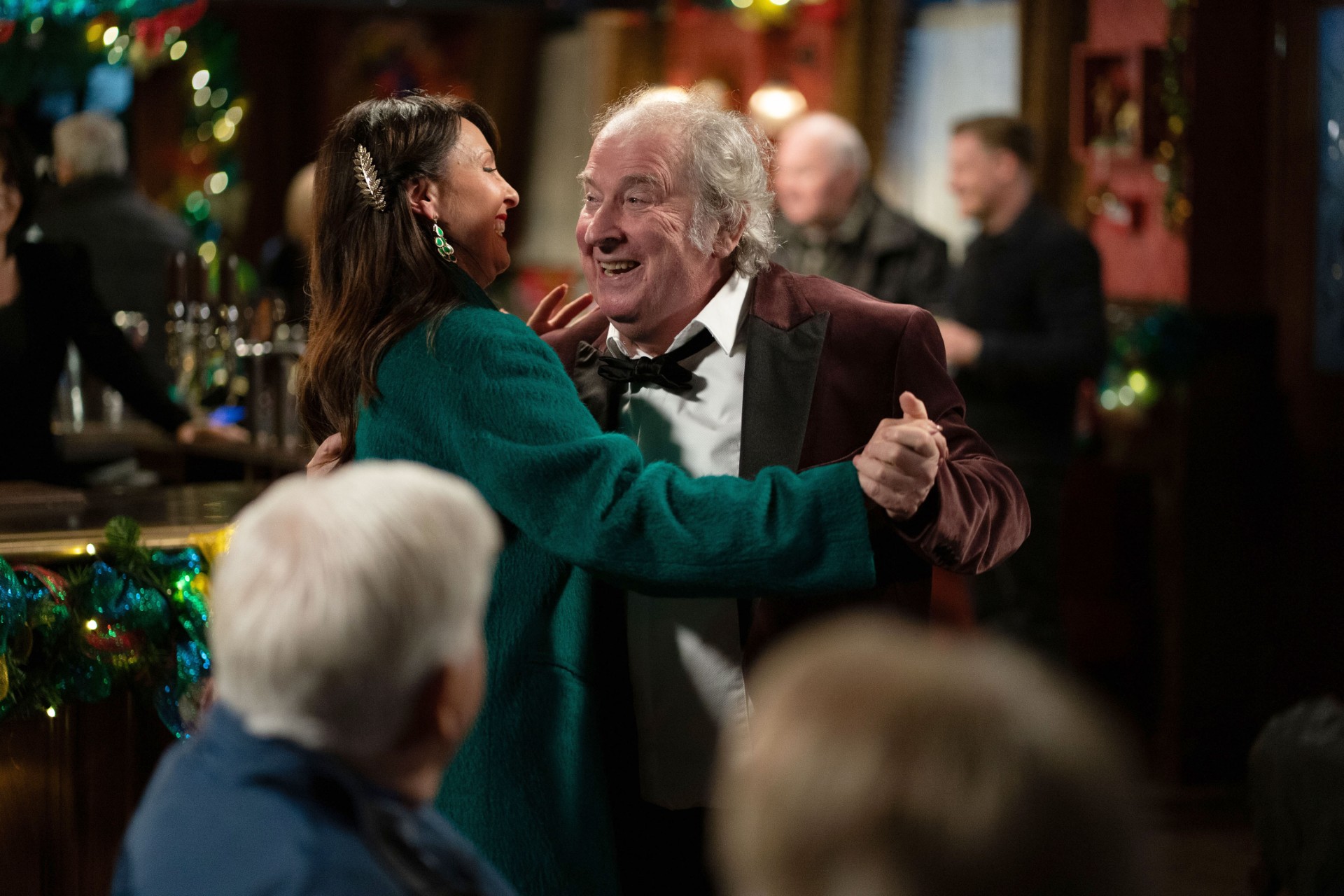 Nigel dances with Honey in The Vic