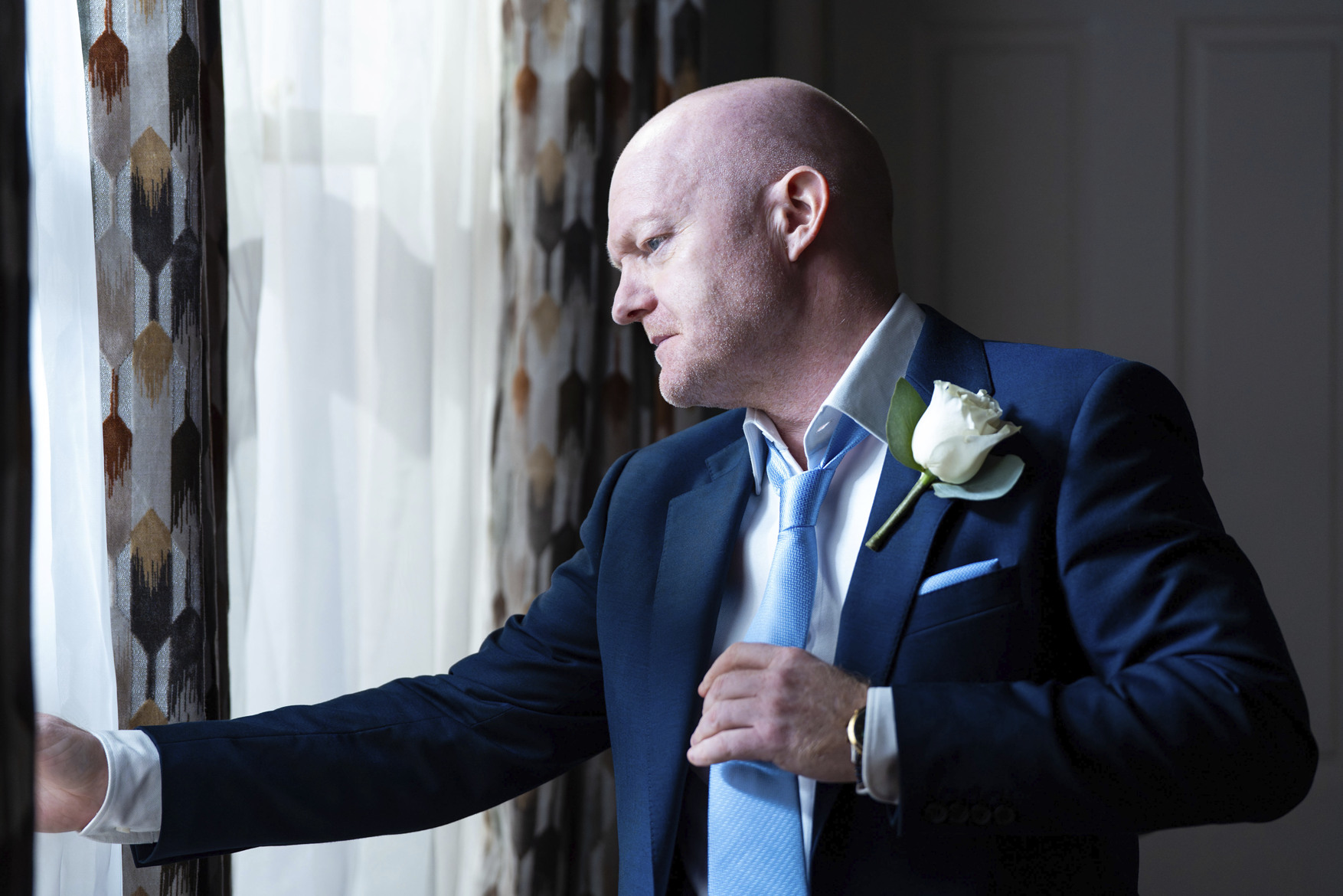 Max in the EastEnders flashforward