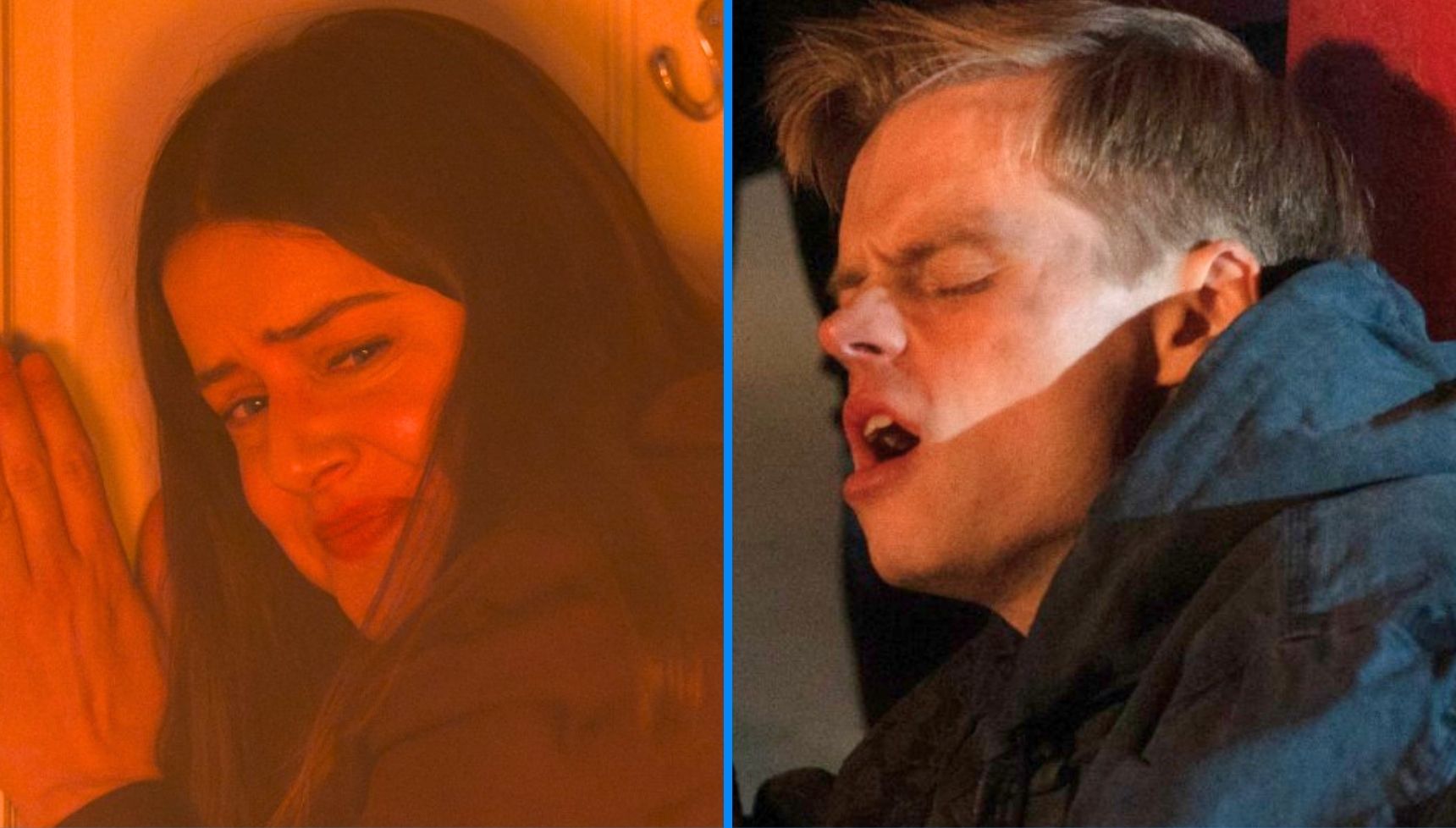 Max Branning returns as Oscar attempts to rescue Zoe from a deadly house fire