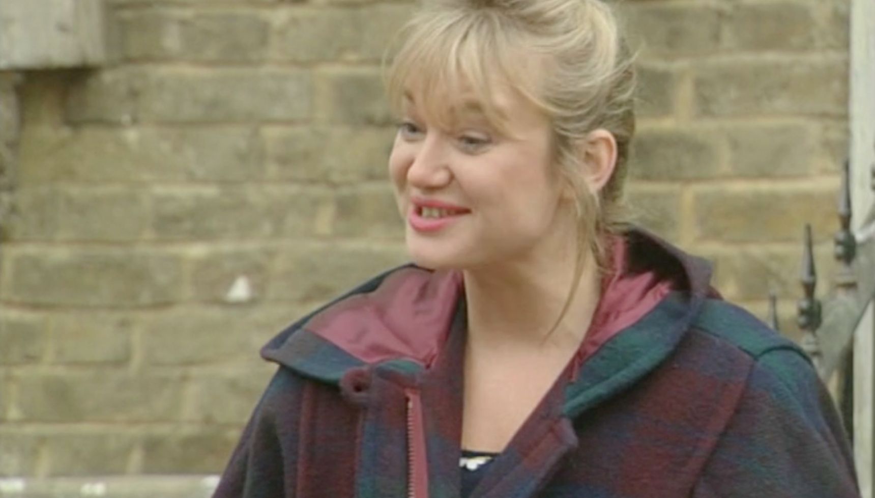 Debbie smiling on EastEnders in 1994