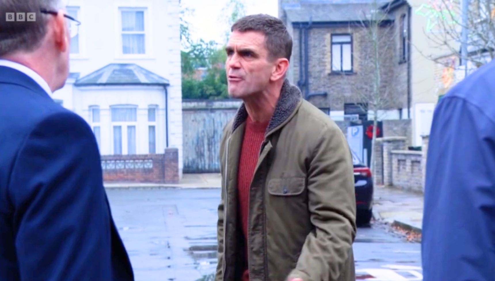 Jack shouts at Ian on EastEnders