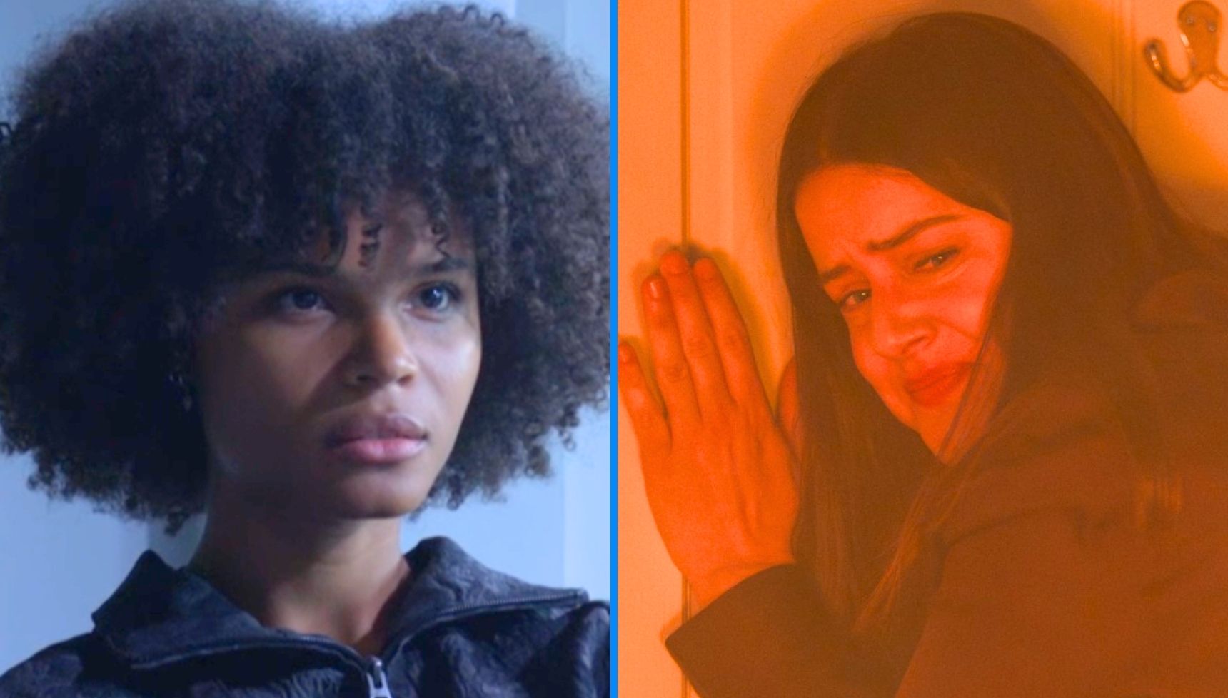 As Jasmine reveals she's Zoe's daughter, lives hang in the balance when a deadly fire breaks out tomorrow