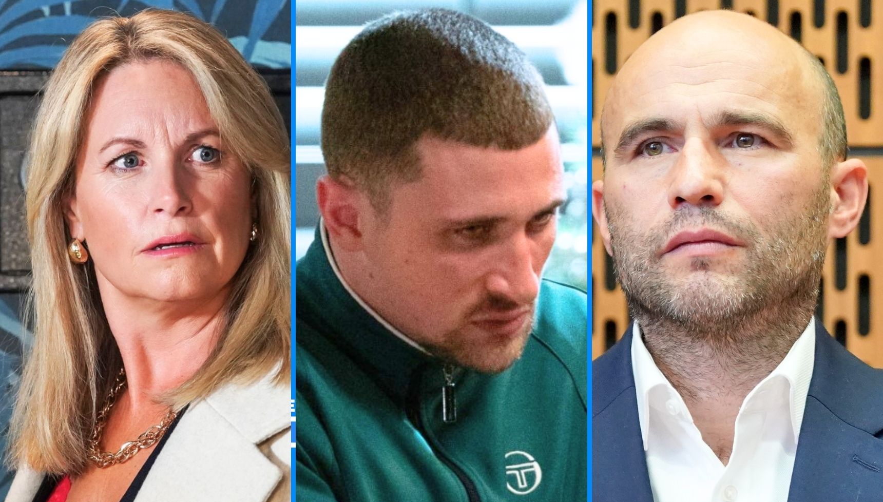 Sam Mitchell faces a cancer scare as she returns to Walford, Harry suffers another devastating overdose, and Teddy stands trial