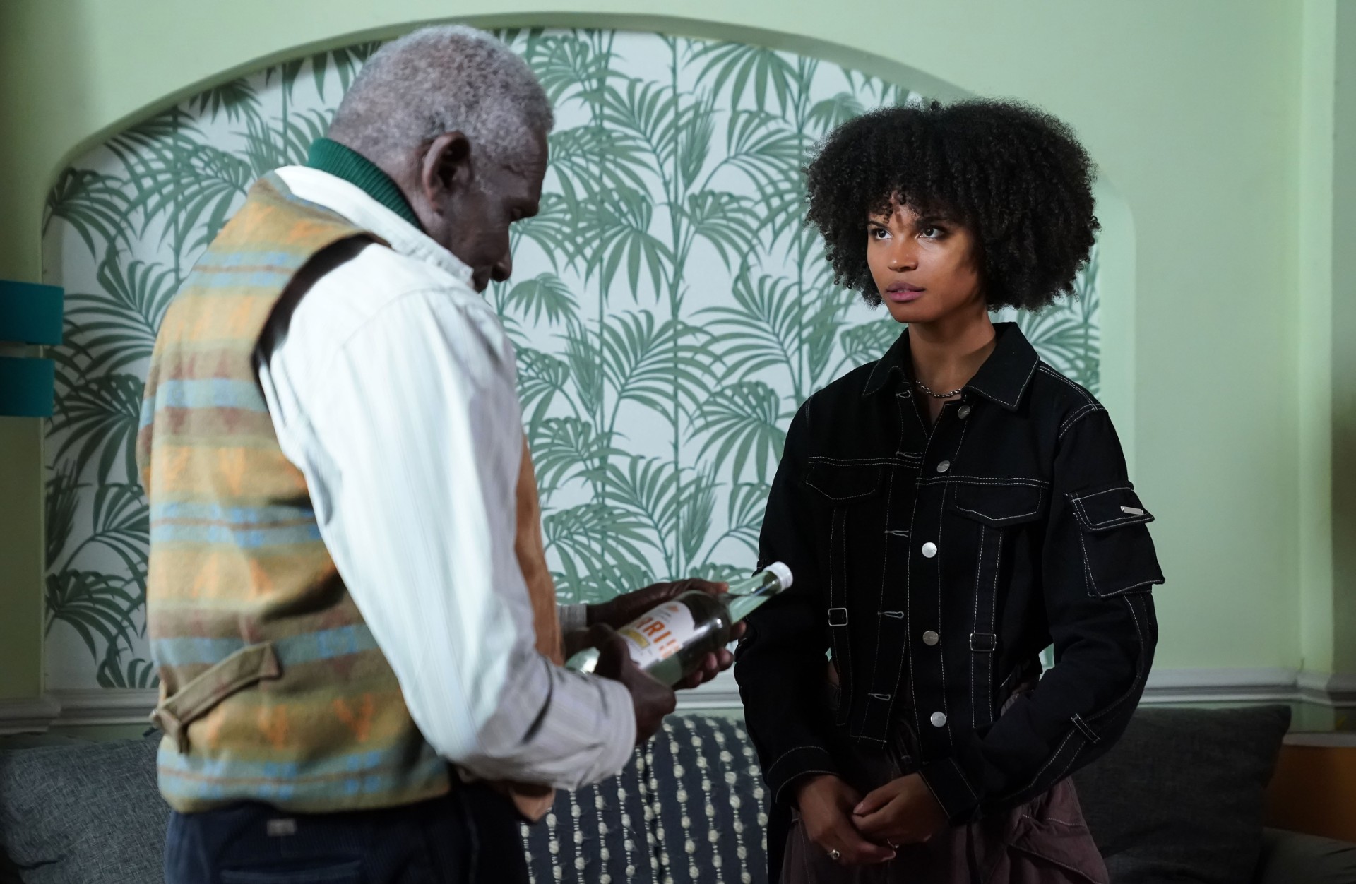 Patrick talks to Jasmine