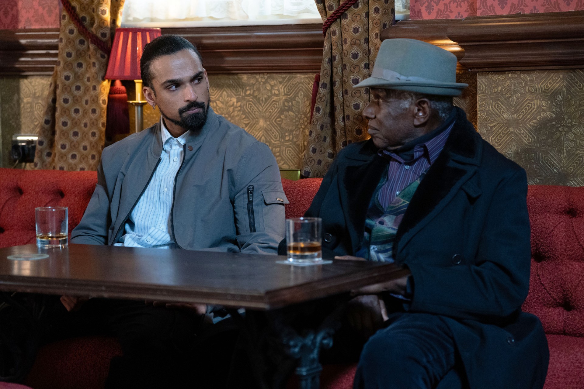 Ravi in The Vic with Patrick