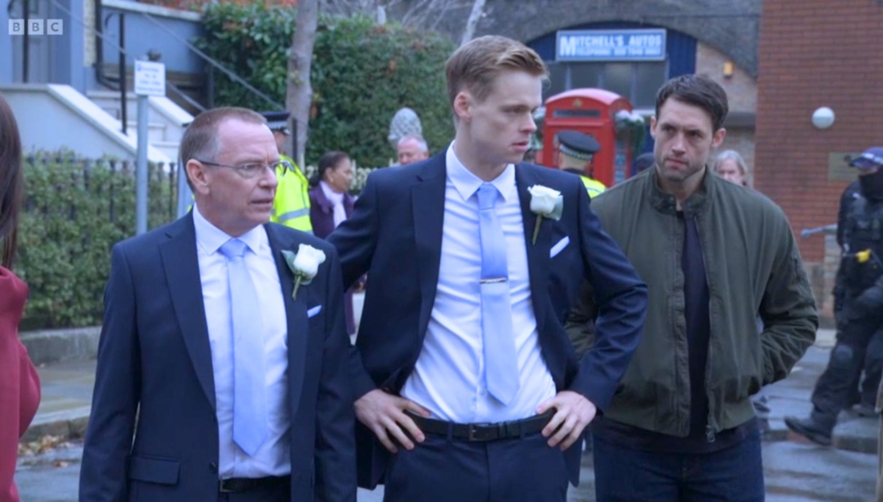 Mark Fowler Jr in Max's flashforward episode