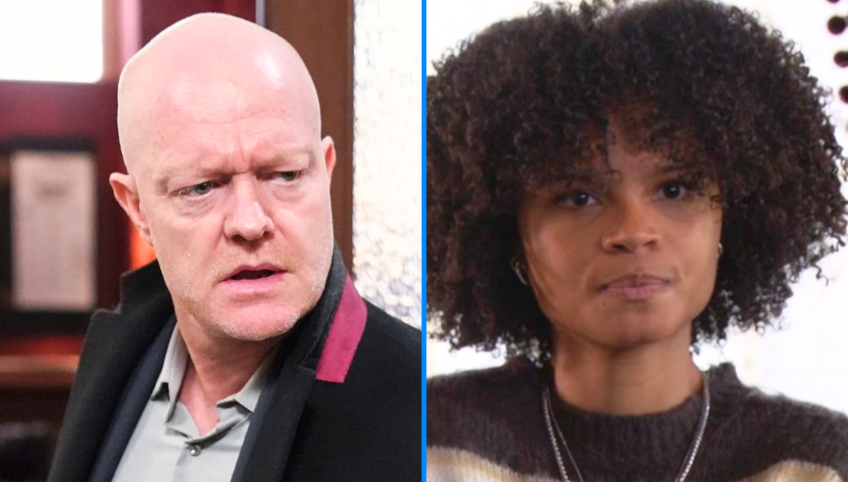 All hell breaks loose tomorrow as Max learns of Jasmine's plan to run away with Oscar