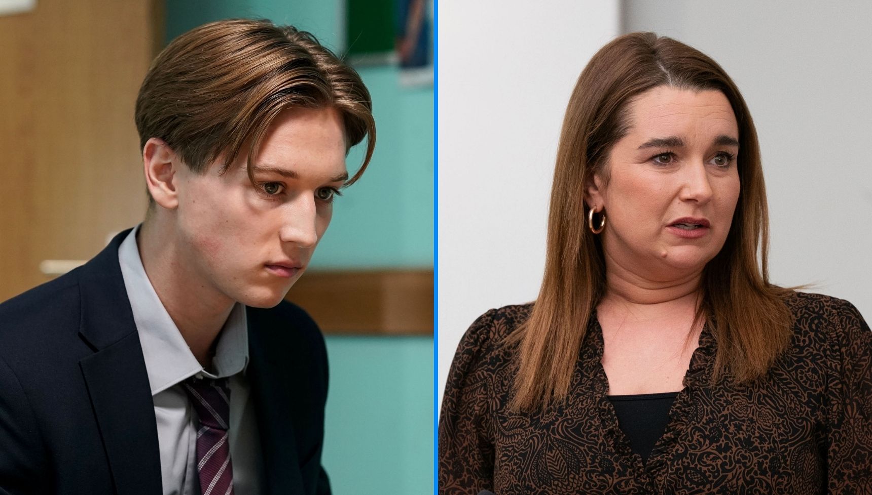 Joel's trial in tatters as traumatised Vicki flees the courtroom in early iPlayer release