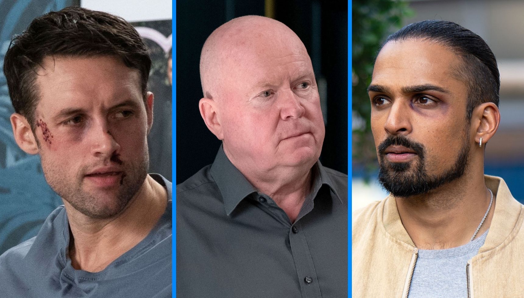 Phil's cut off from Nigel and Ravi's a dead man walking... all the terrible consequences as Mark's return continues