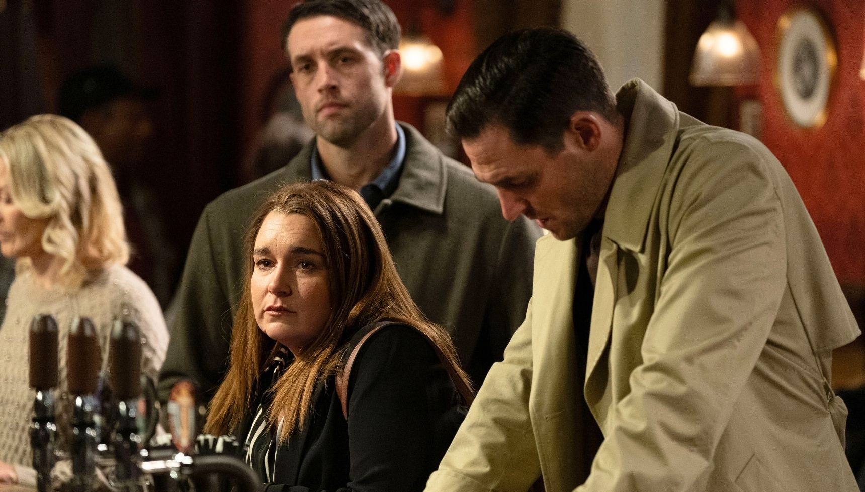 Vicki and Zack in The Vic