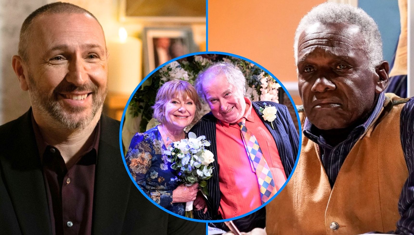 As Julie and Nigel renew their vows, Ross pops the question and Patrick confronts Zoe